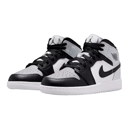 Nike Air Jordan 1 Mid Black Aura Squadron Blue (GS) Side DQ8423-002