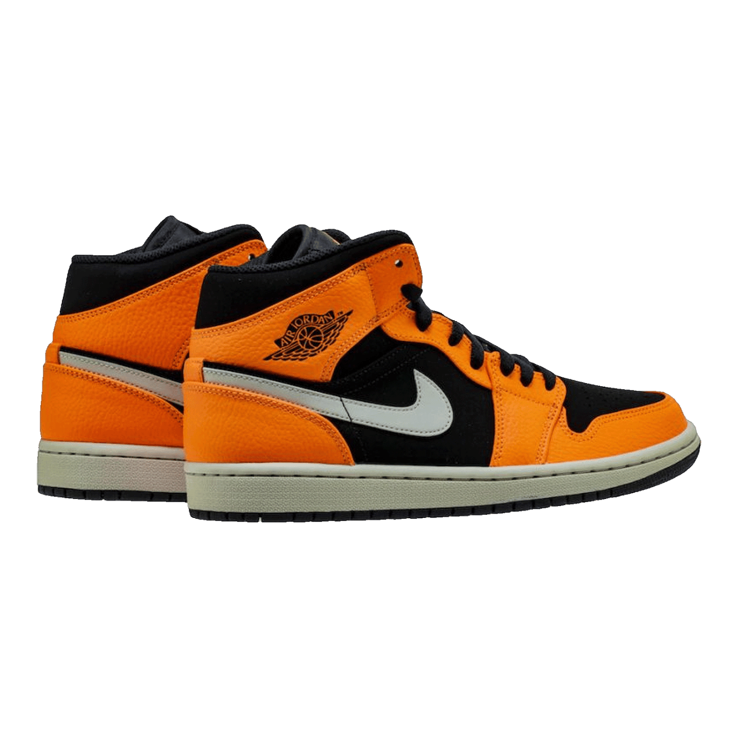 Nike Air Jordan 1 Mid Black Cone Back
