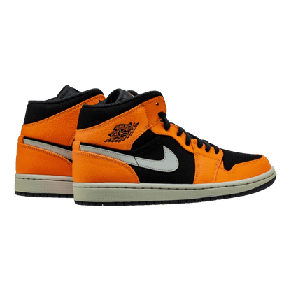 Nike Air Jordan 1 Mid Black Cone Back