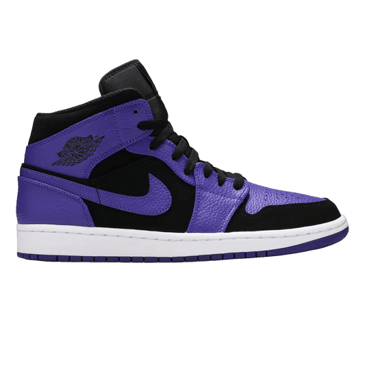 Nike Air Jordan 1 Mid Black Dark Concord