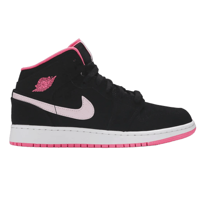 Nike Air Jordan 1 Mid Black Digital Pink (GS)