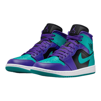 Nike Air Jordan 1 Mid Black Grape (W) Side