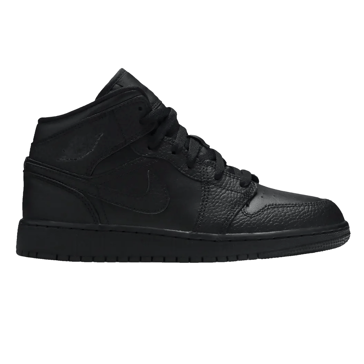 Nike Air Jordan 1 Mid Black (GS)