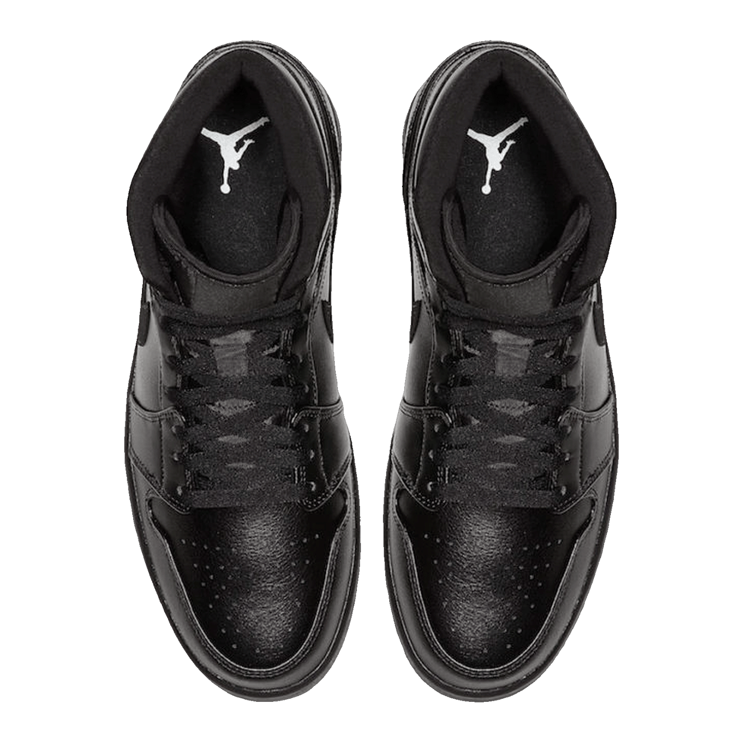 Nike Air Jordan 1 Mid Black Oben