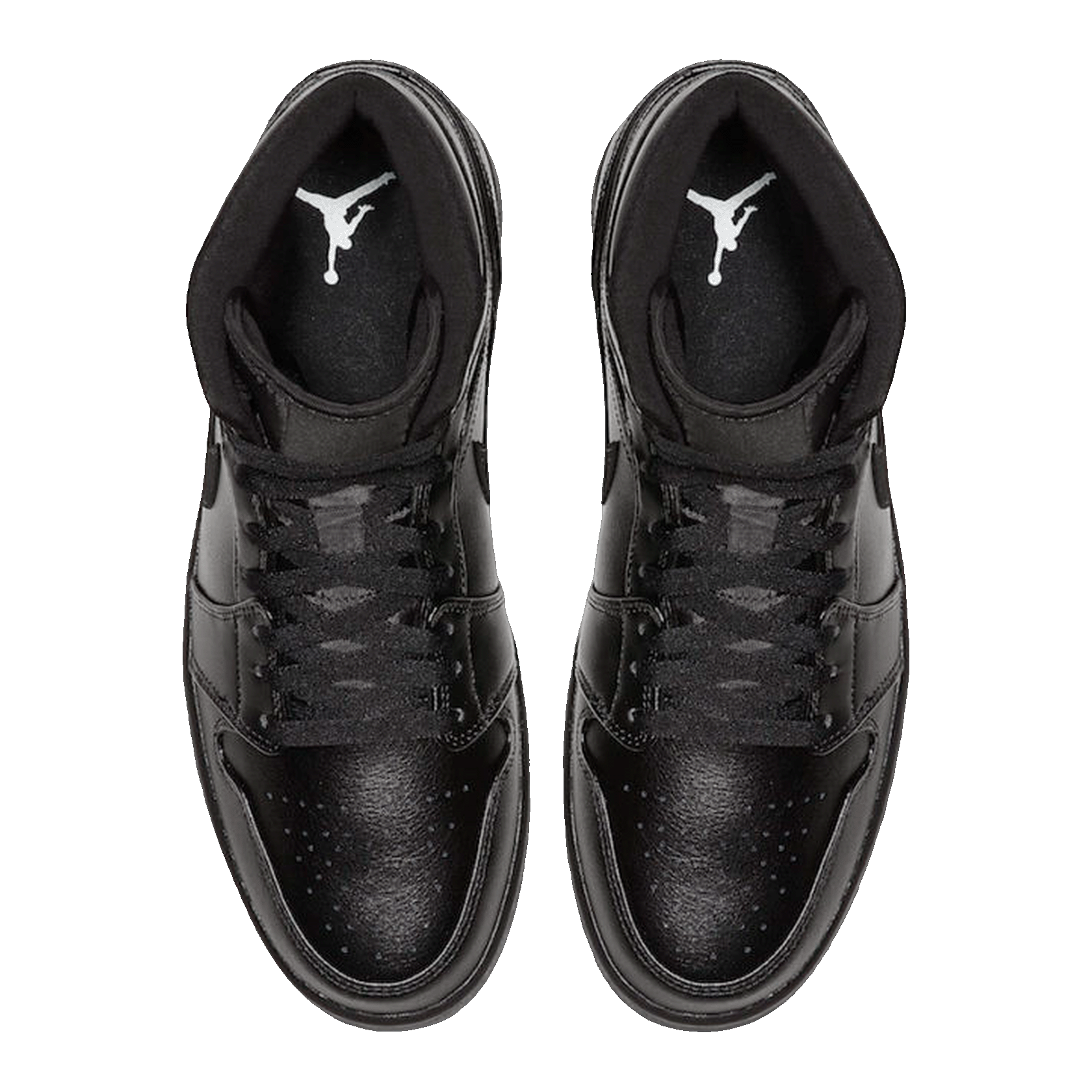 Nike Air Jordan 1 Mid Black Oben