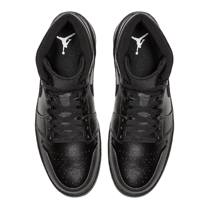 Nike Air Jordan 1 Mid Black Oben
