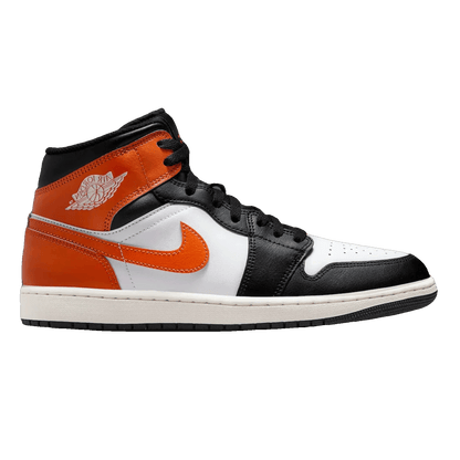 Nike Air Jordan 1 Mid Black Toe Starfish