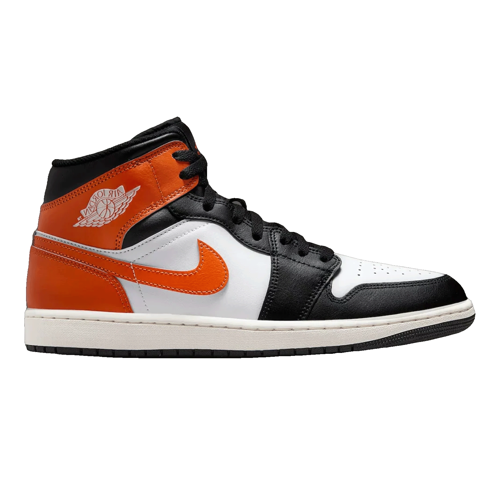 Nike Air Jordan 1 Mid Black Toe Starfish (GS)