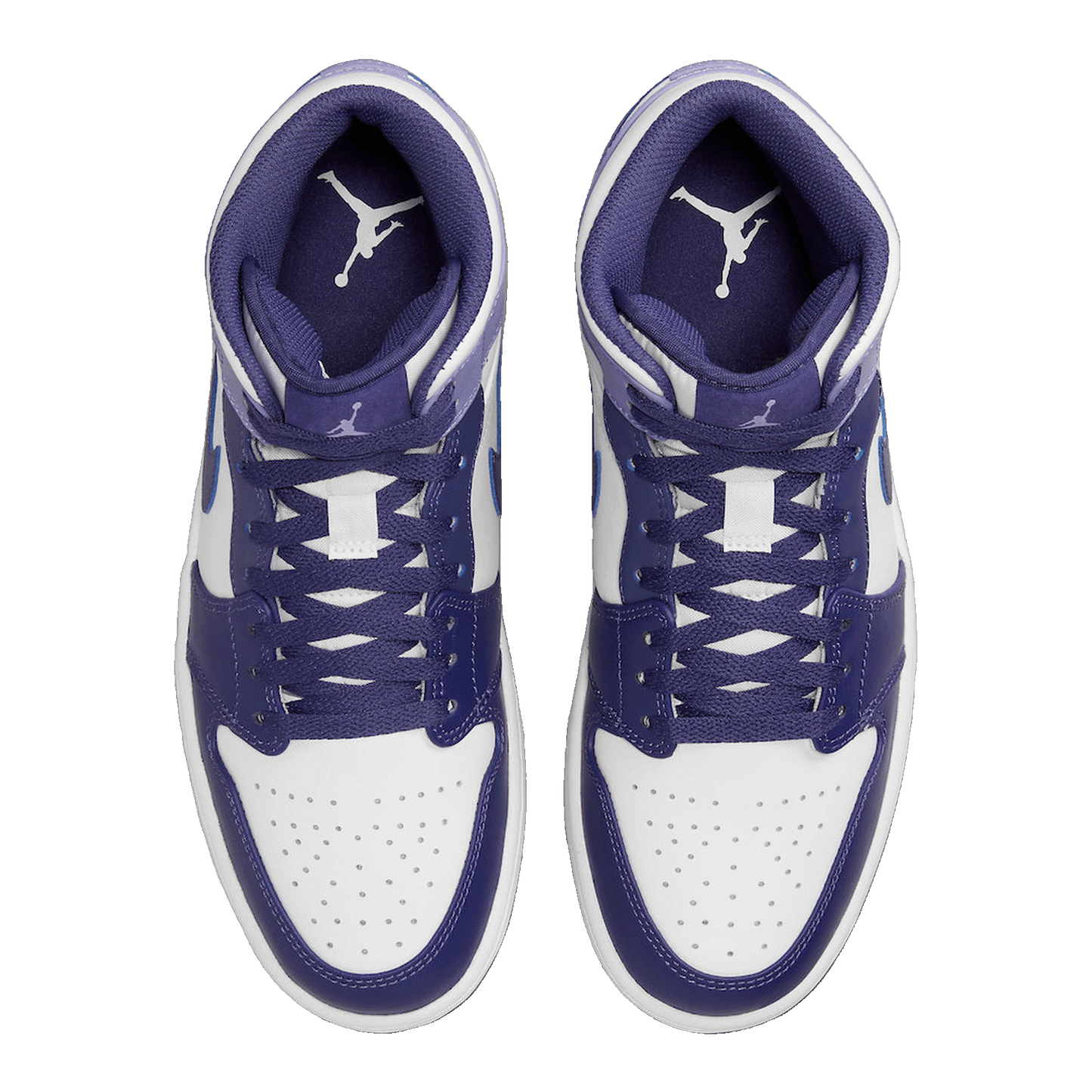 Nike Air Jordan 1 Mid Blueberry Oben