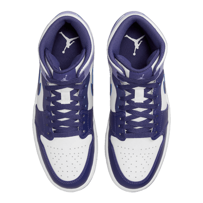 Nike Air Jordan 1 Mid Blueberry Oben
