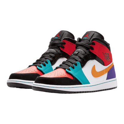 Nike Air Jordan 1 Mid Bred Multi-Color Side