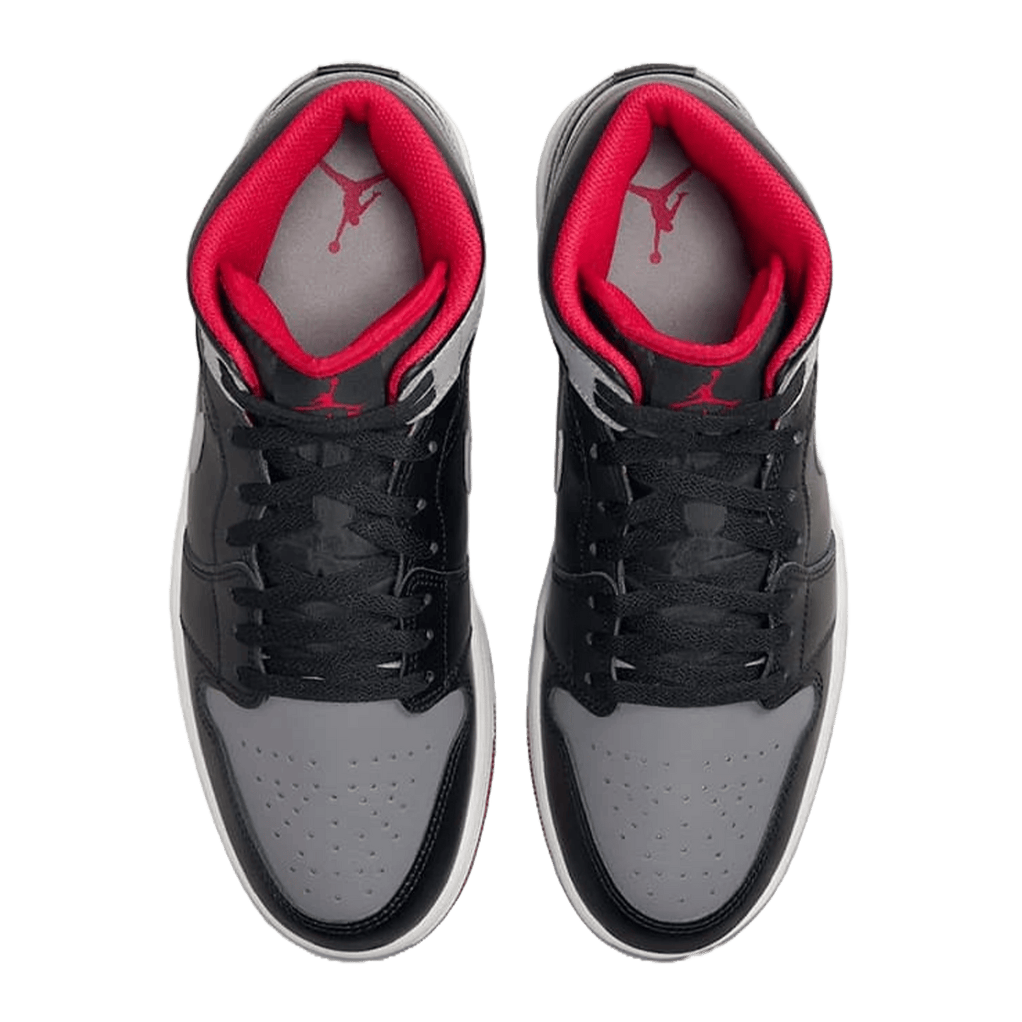 Nike Air Jordan 1 Mid Bred Shadow Oben