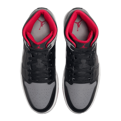 Nike Air Jordan 1 Mid Bred Shadow Oben