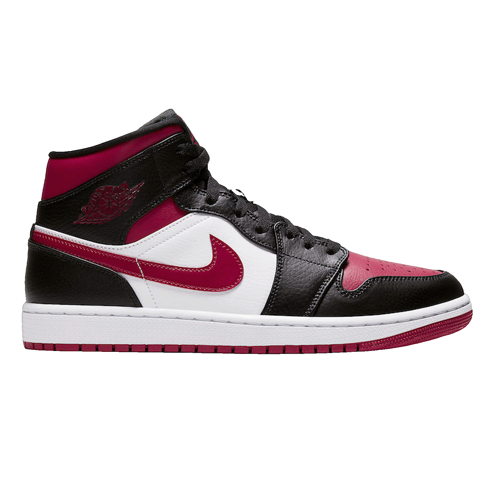 Nike Air Jordan 1 Mid Bred Toe (GS)