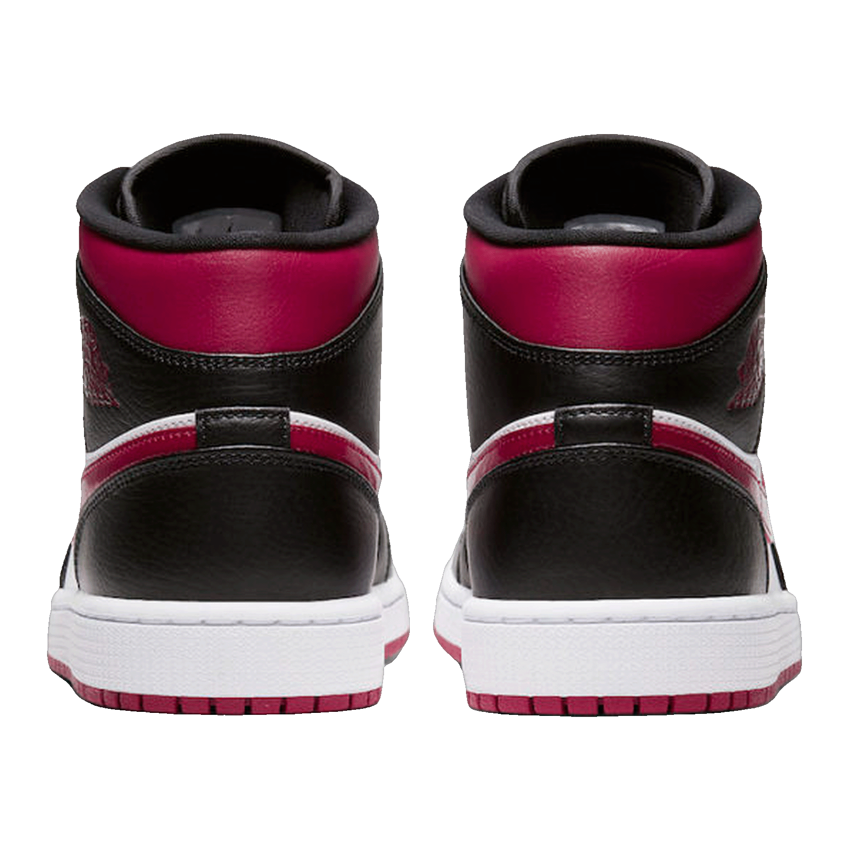 Nike Air Jordan 1 Mid Bred Toe (GS) Back