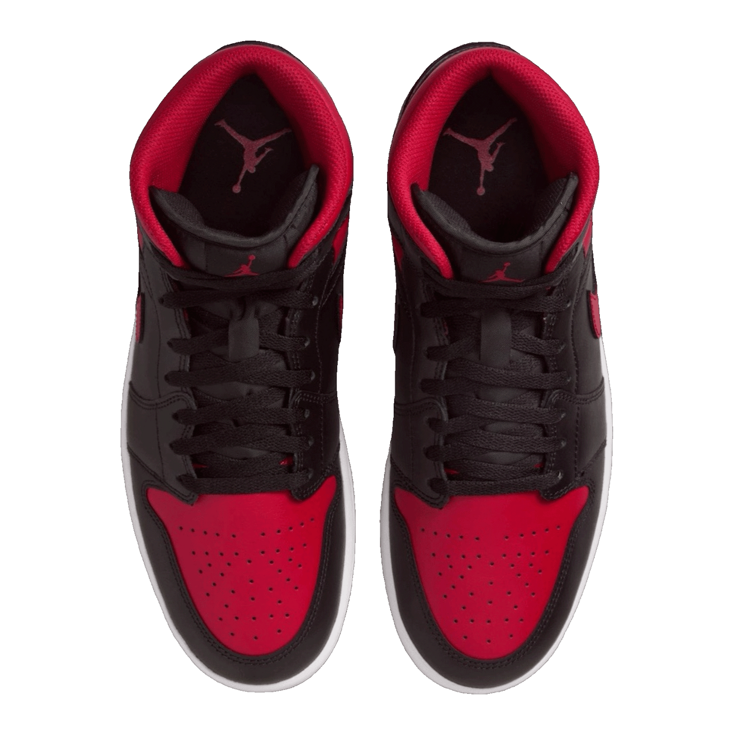 Nike Air Jordan 1 Mid Bred Twist Oben