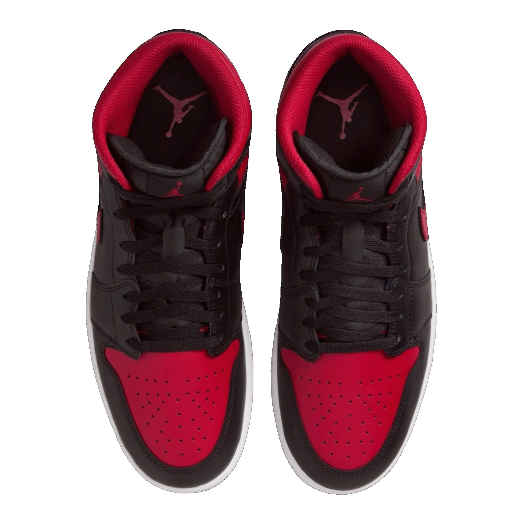 Nike Air Jordan 1 Mid Bred Twist Oben