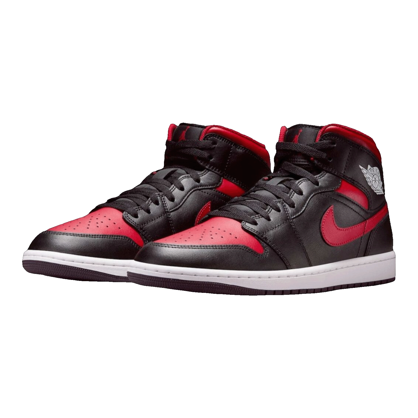 Nike Air Jordan 1 Mid Bred Twist Side