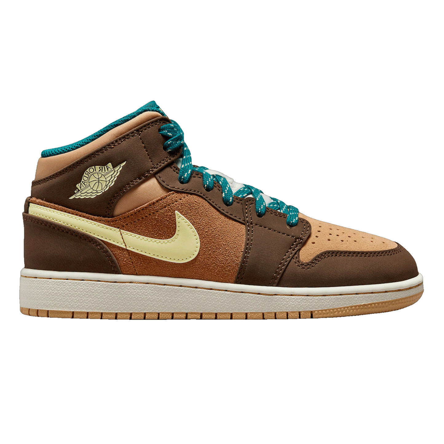 Nike Air Jordan 1 Mid Cacao Wow (GS)