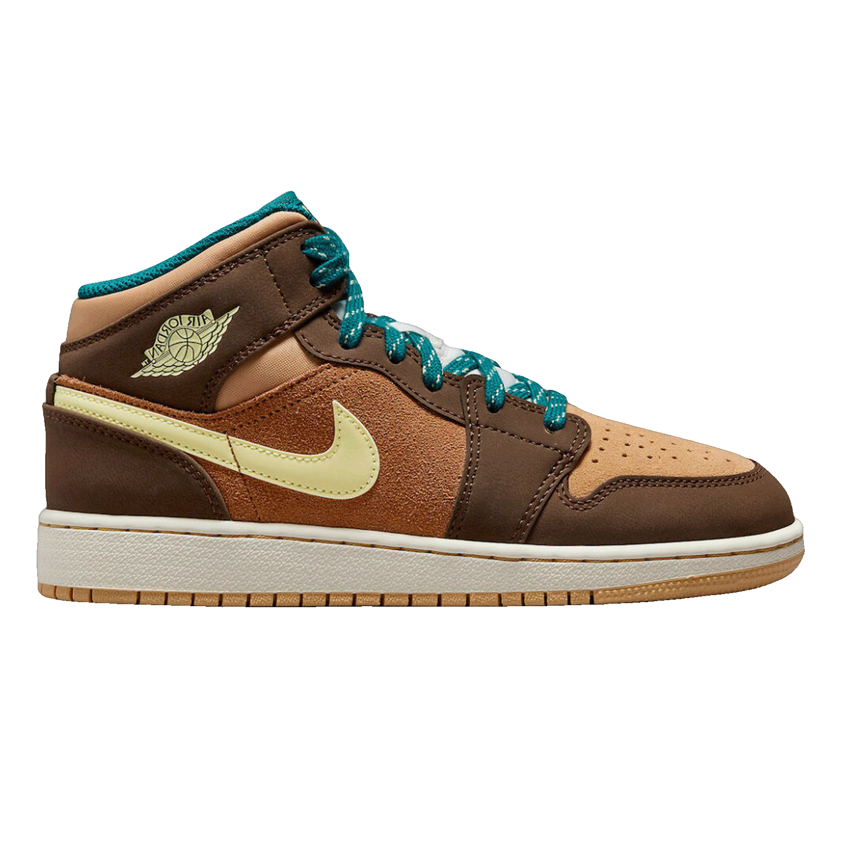 Nike Air Jordan 1 Mid Cacao Wow (GS)
