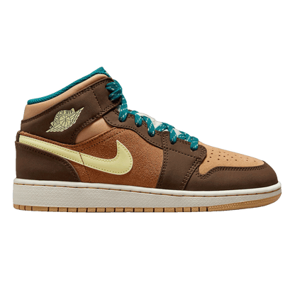 Nike Air Jordan 1 Mid Cacao Wow (GS)