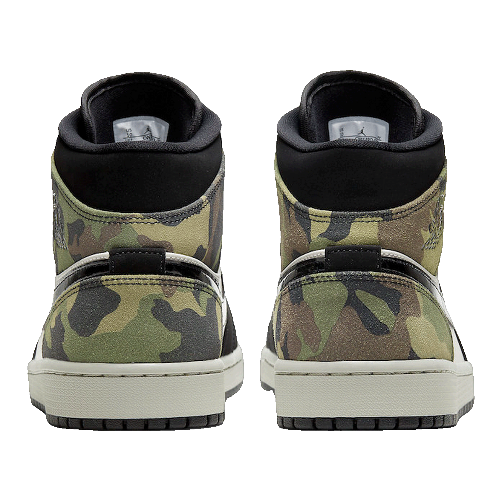 Nike Air Jordan 1 Mid Camo (2020) Back