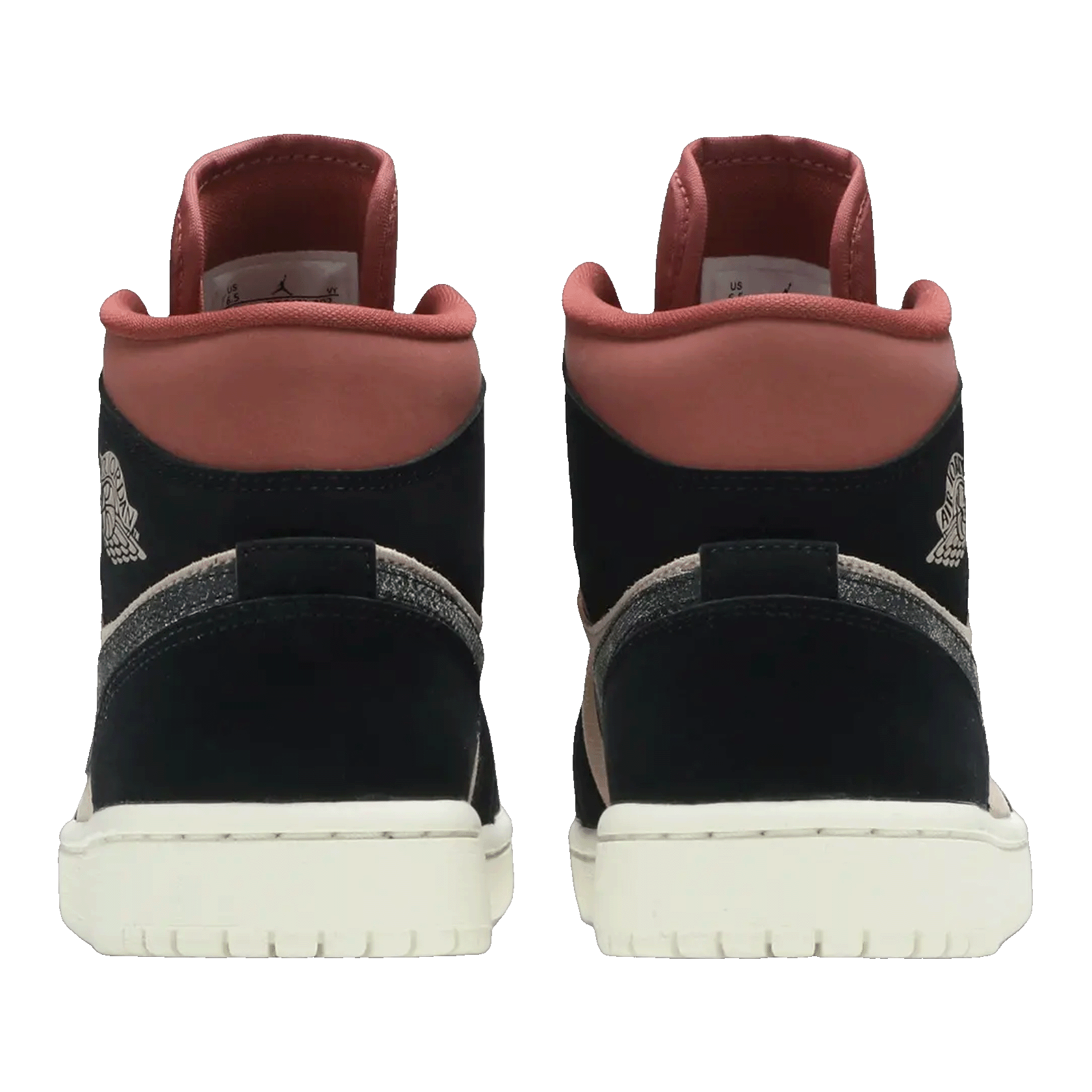 Nike Air Jordan 1 Mid Canyon Rust (W) Back