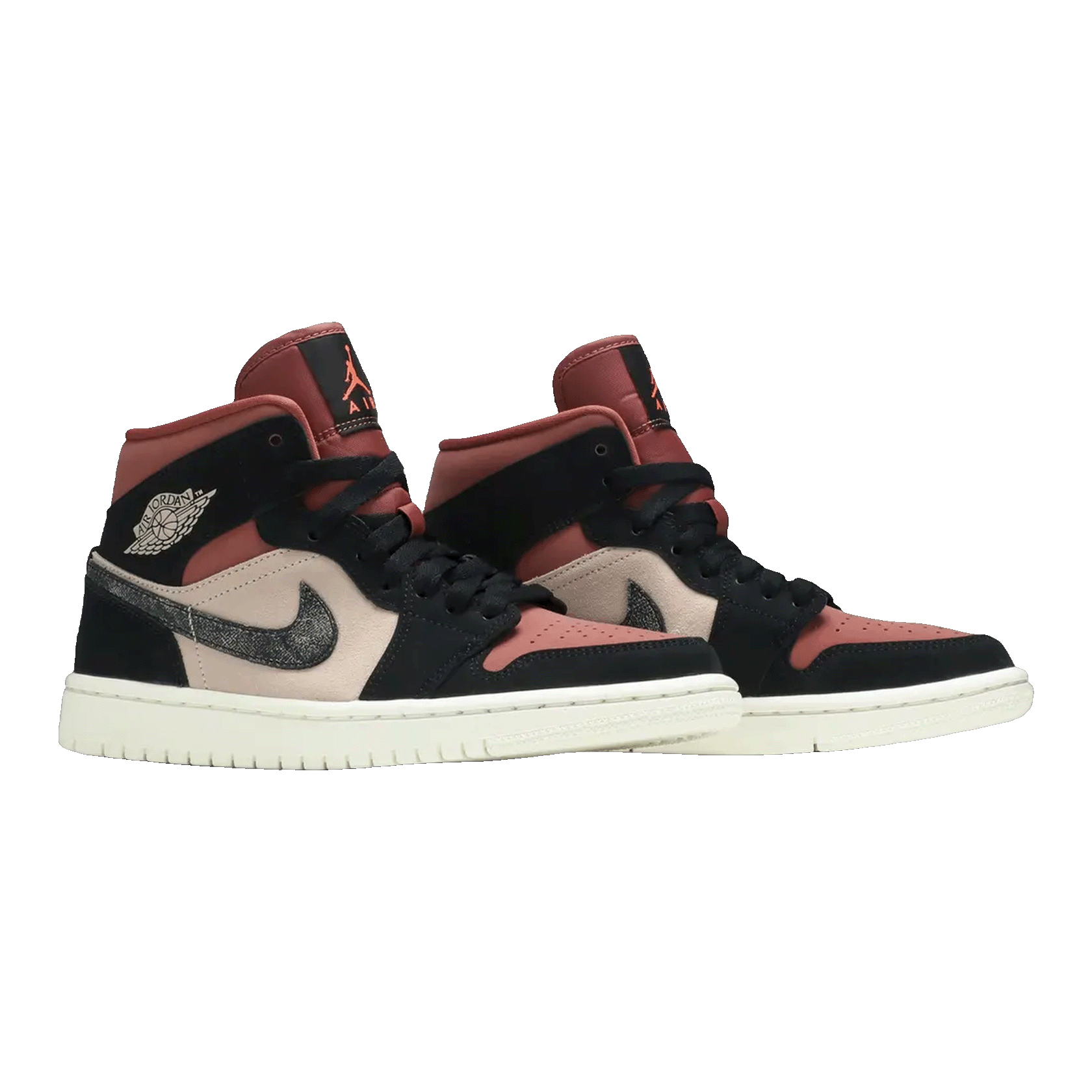 Nike Air Jordan 1 Mid Canyon Rust (W) Side