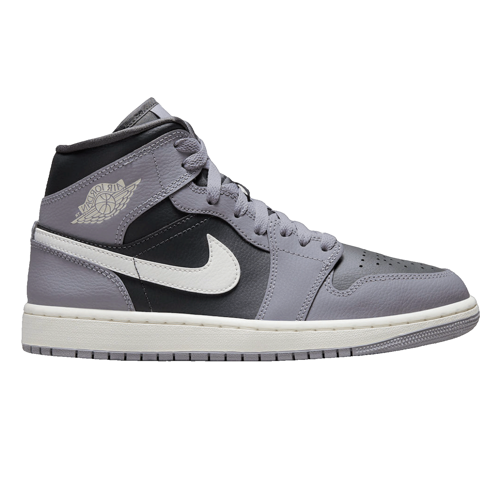 Nike Air Jordan 1 Mid Cement Grey (W)