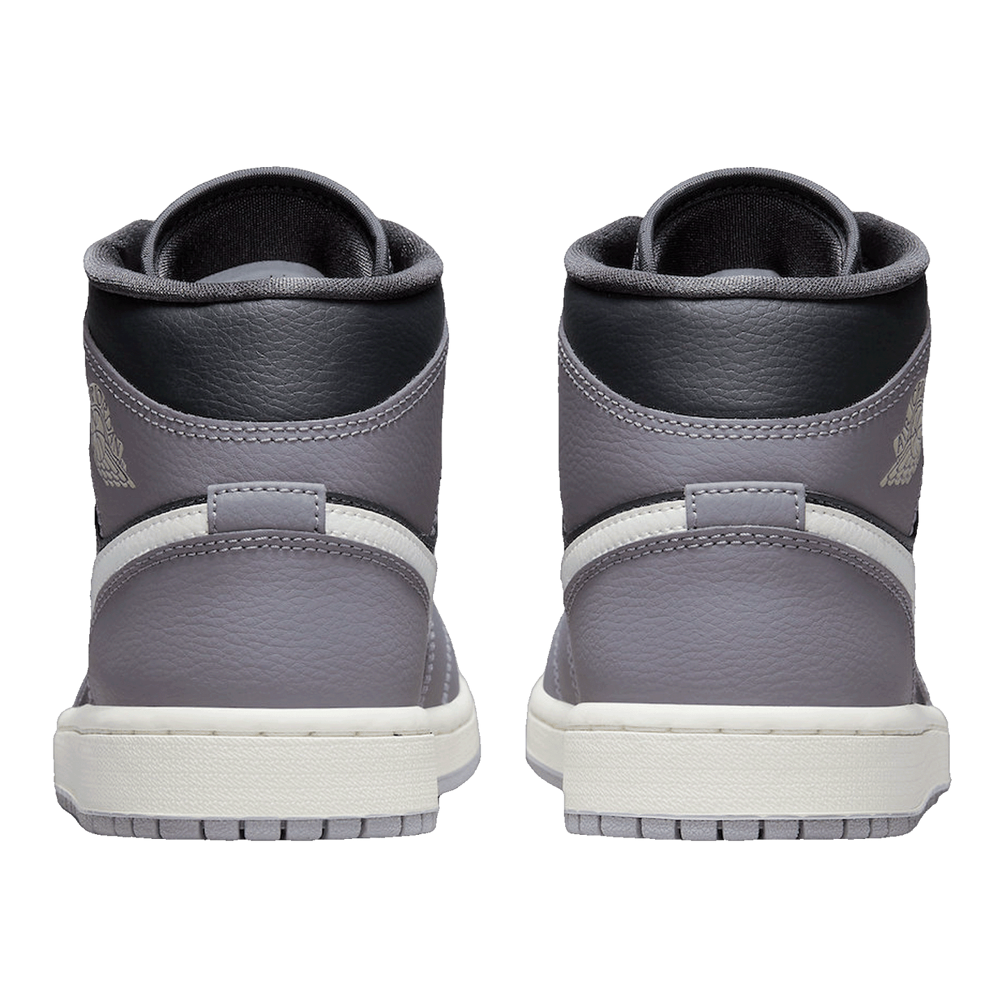 Nike Air Jordan 1 Mid Cement Grey (W) Back