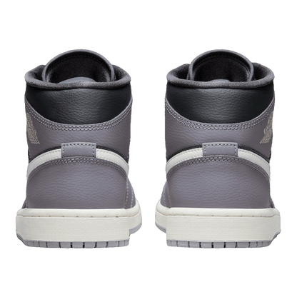 Nike Air Jordan 1 Mid Cement Grey (W) Back