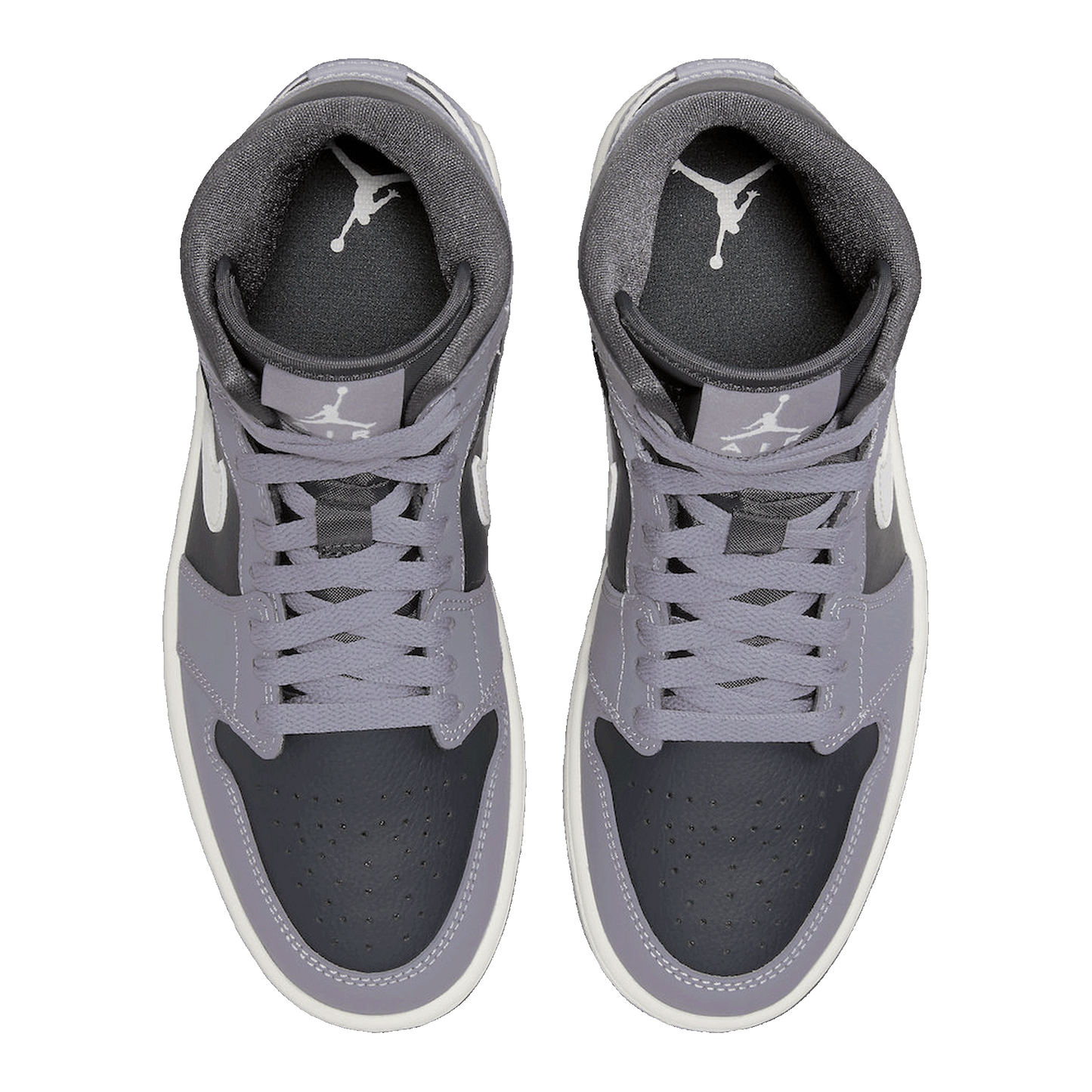 Nike Air Jordan 1 Mid Cement Grey (W) Oben