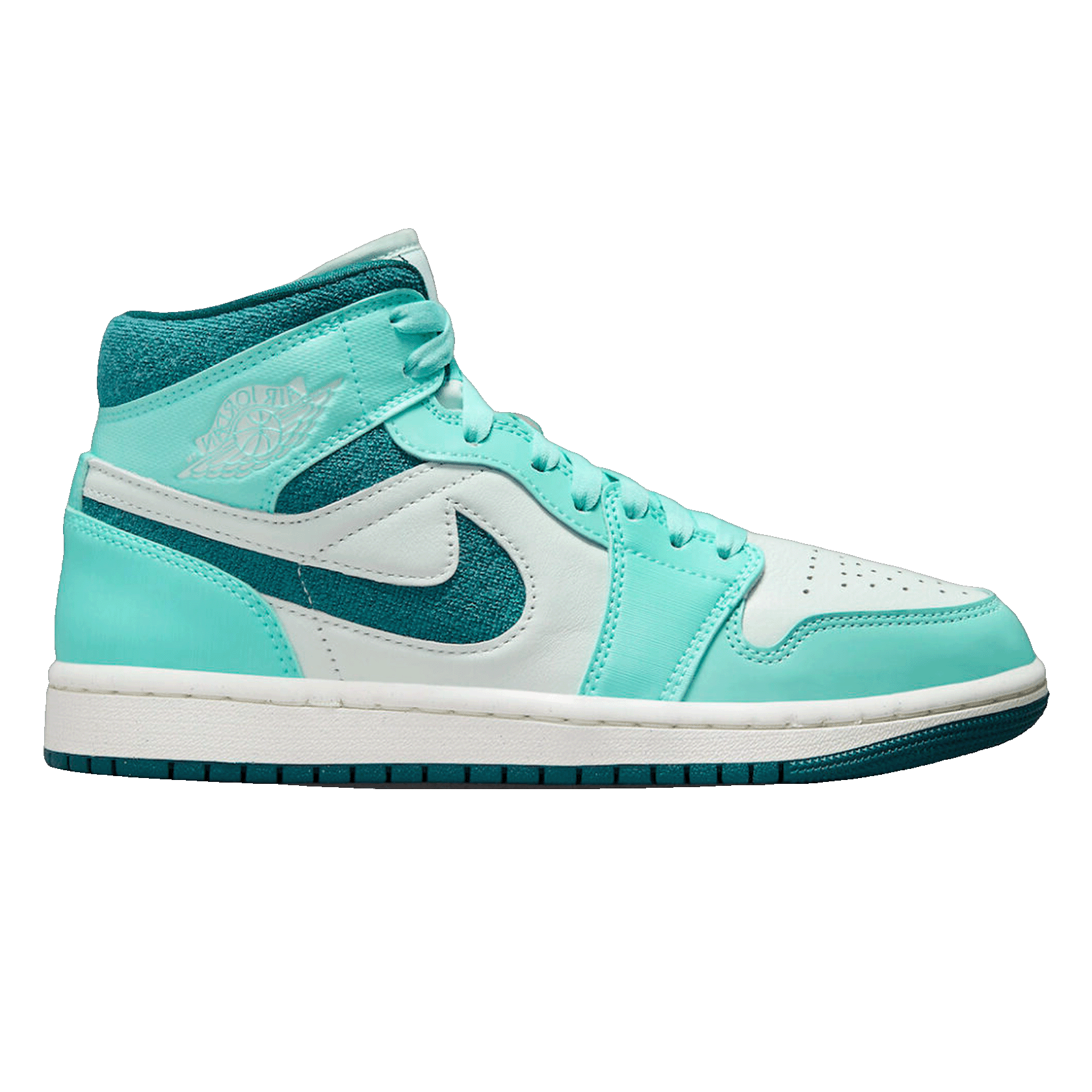 Nike Air Jordan 1 Mid Chenille Bleached Turquoise (W)