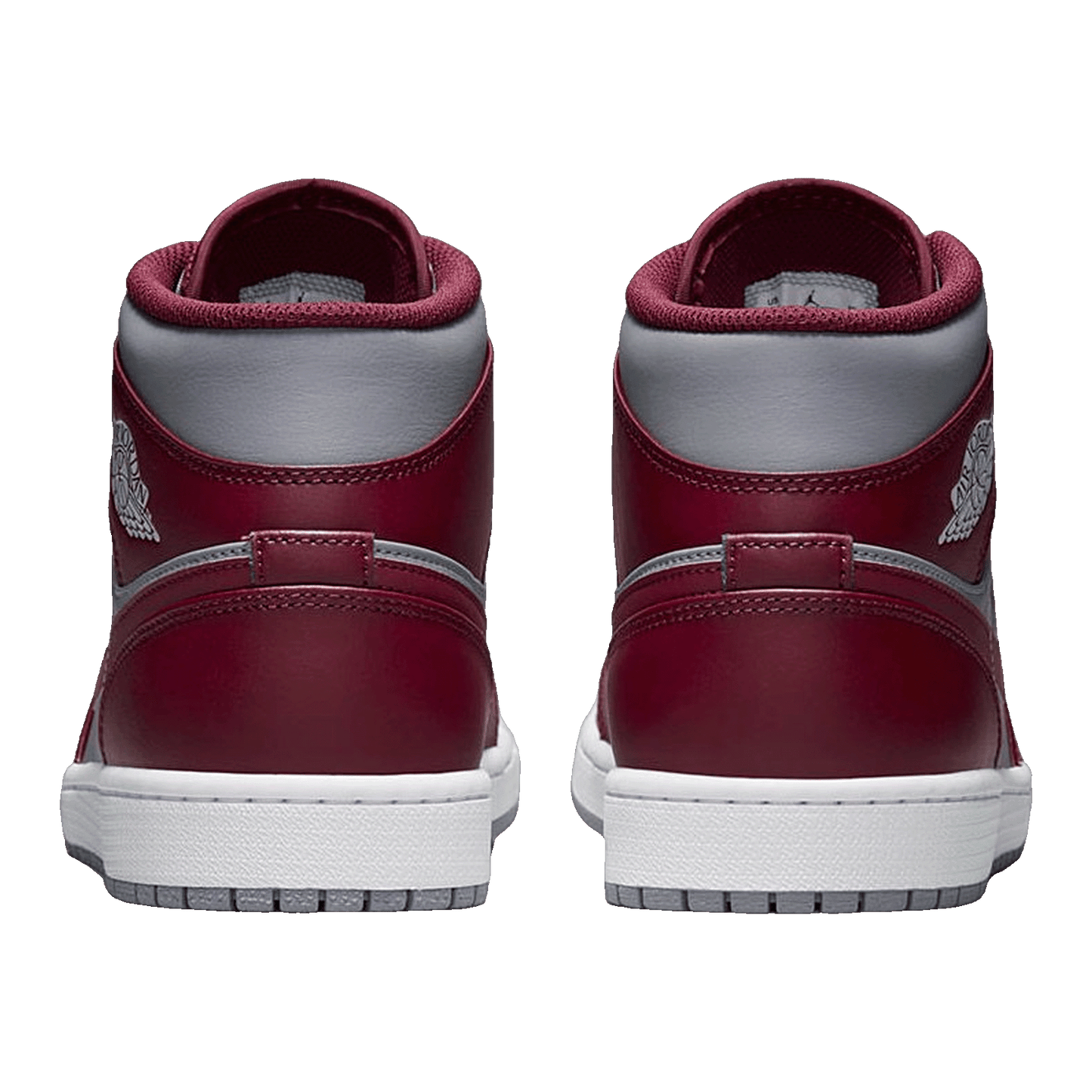 Nike Air Jordan 1 Mid Cherrywood Red Back