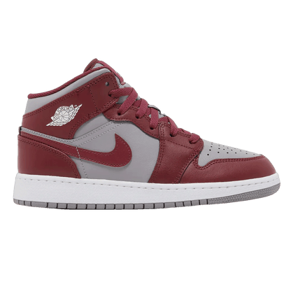 Nike Air Jordan 1 Mid Cherrywood Red (GS)