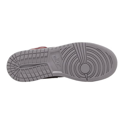 Nike Air Jordan 1 Mid Cherrywood Red (GS) Sohle