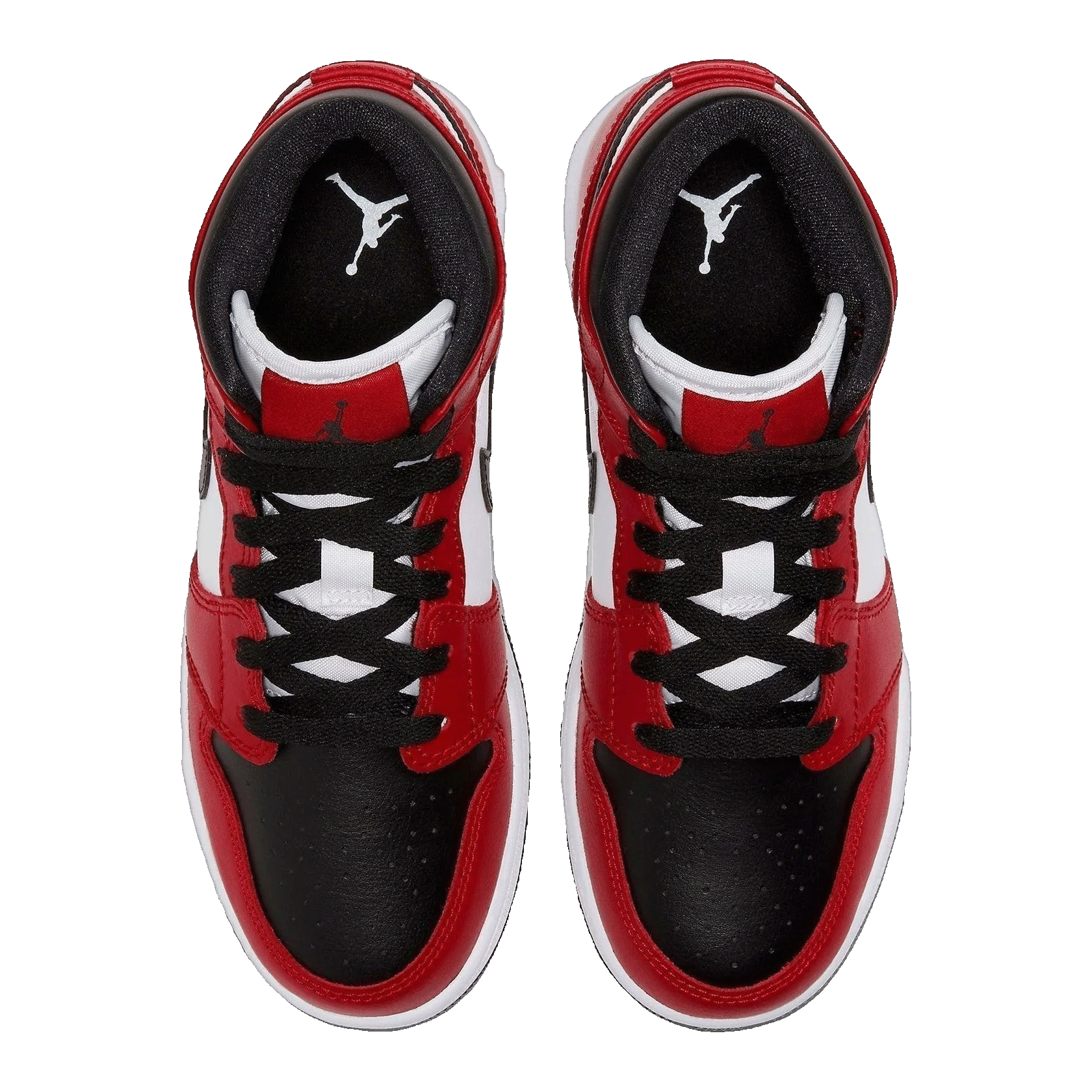 Nike Air Jordan 1 Mid Chicago (2020) (GS) Oben