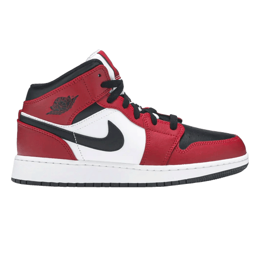 Nike Air Jordan 1 Mid Chicago Black Toe (GS)