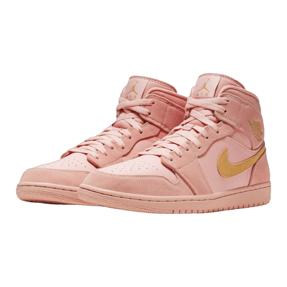 Nike Air Jordan 1 Mid Coral Gold Side