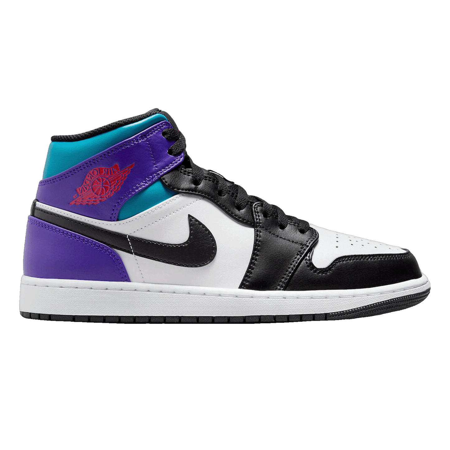 Nike Air Jordan 1 Mid Court Purple Tropical Twist