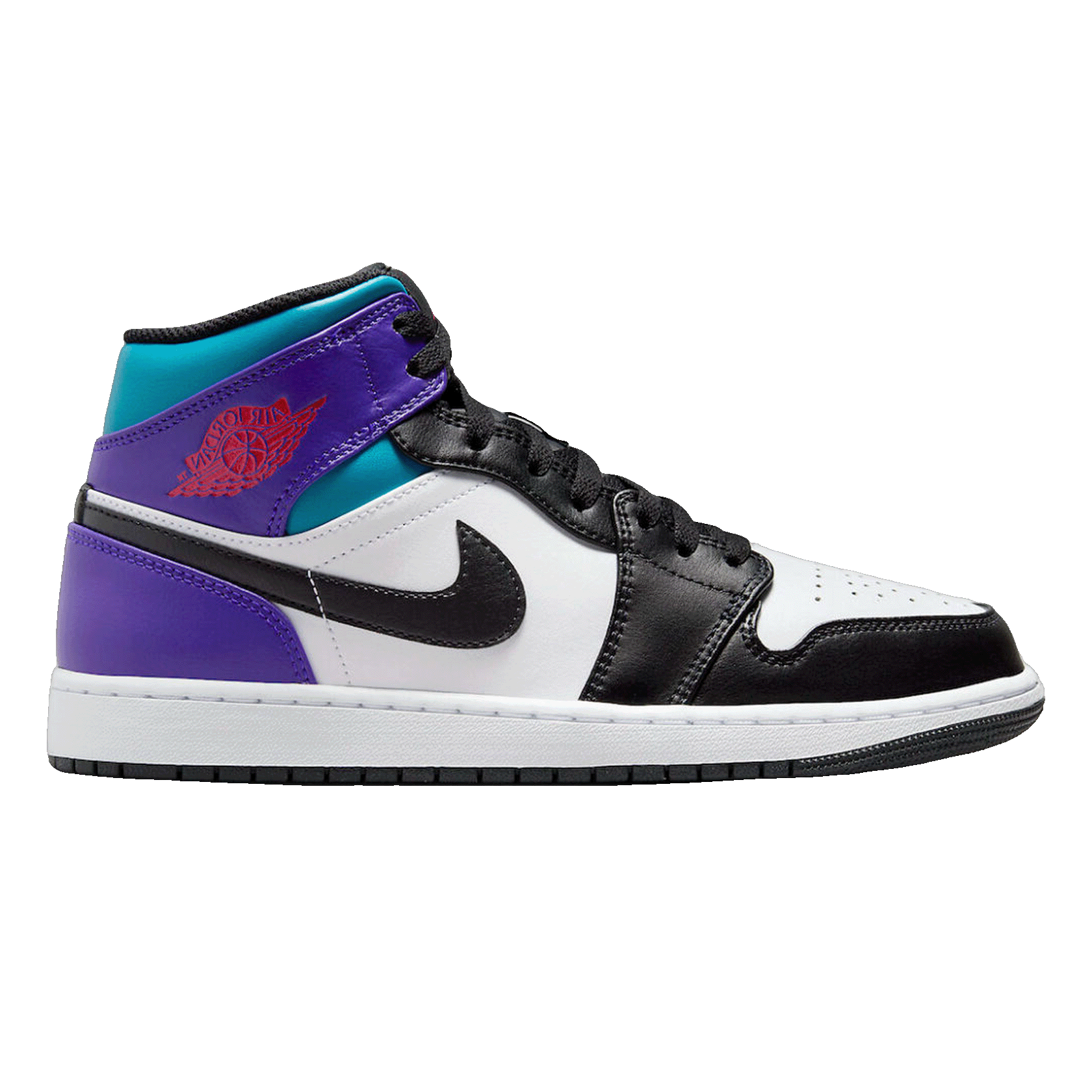 Nike Air Jordan 1 Mid Court Purple Tropical Twist