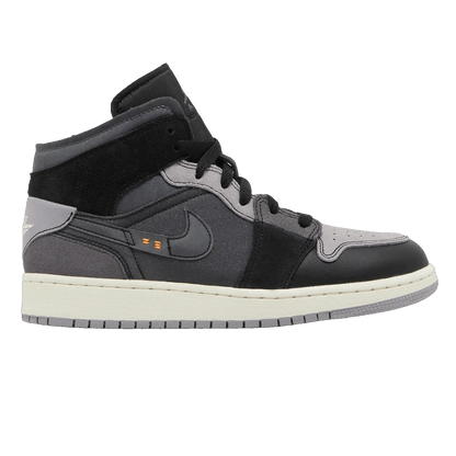 Nike Air Jordan 1 Mid Craft Inside Out Black (GS)