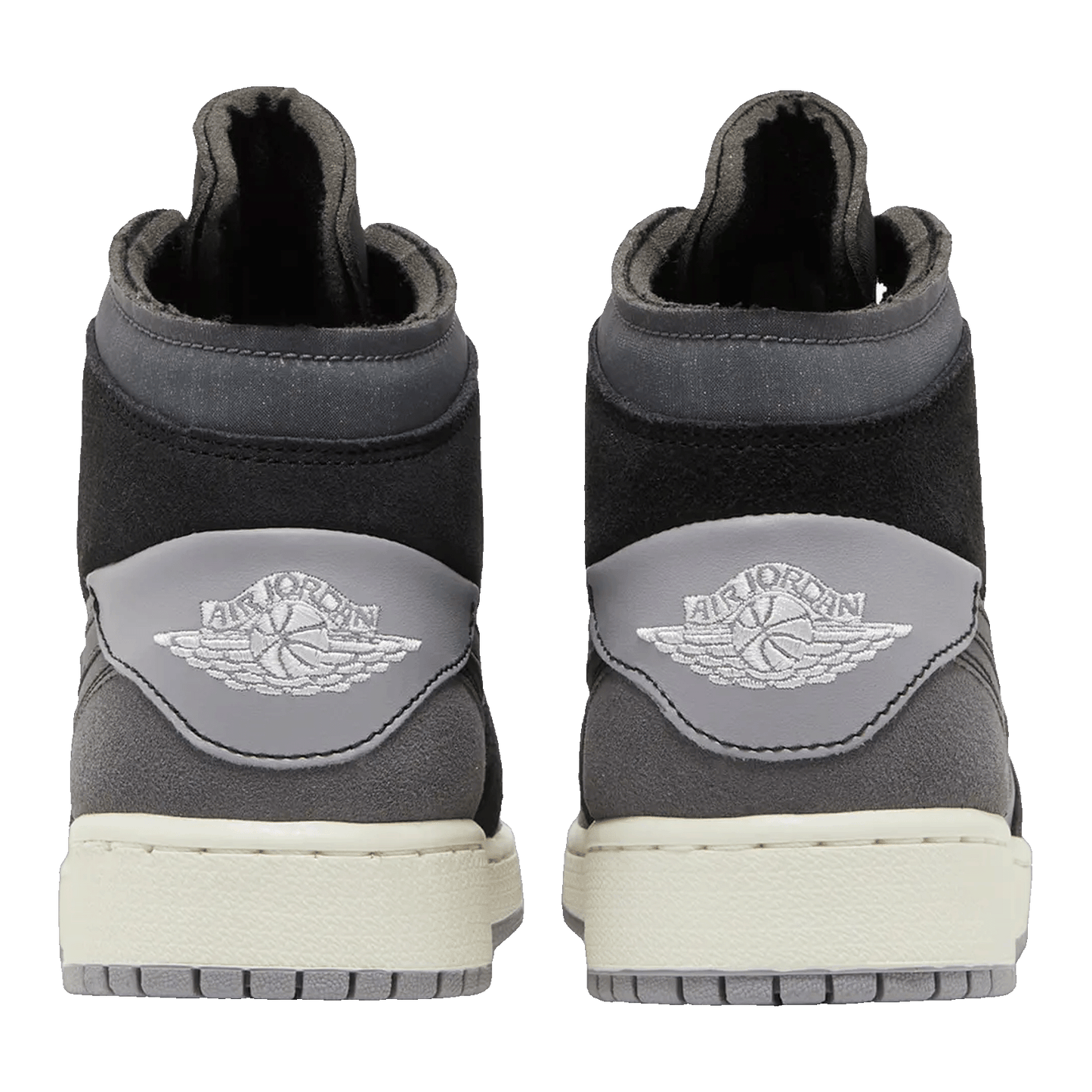 Nike Air Jordan 1 Mid Craft Inside Out Black (GS) Back