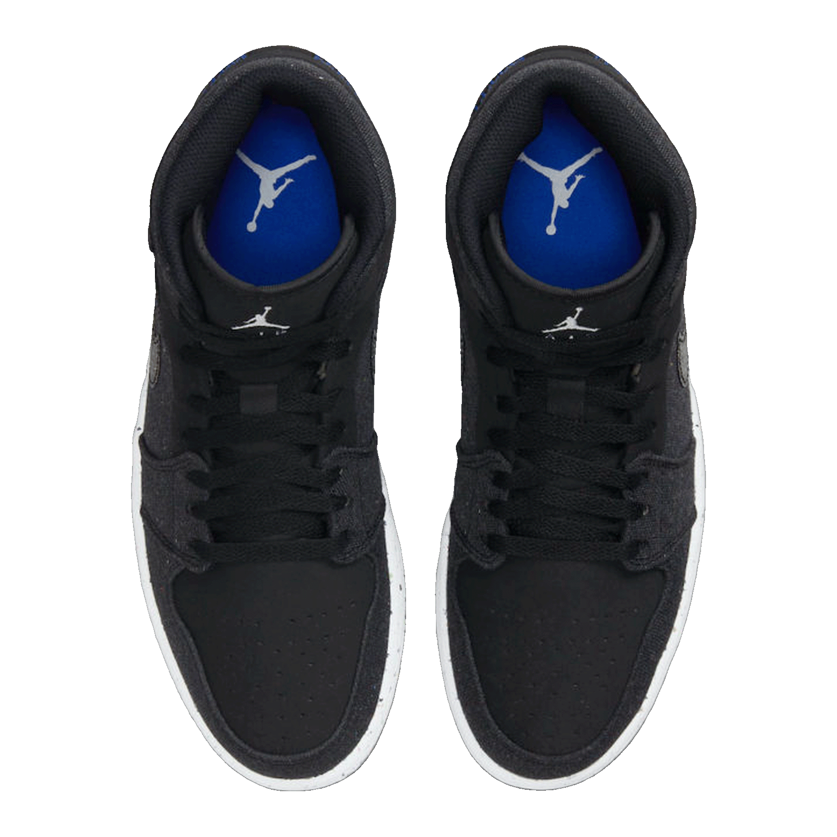 Nike Air Jordan 1 Mid Crater Black Oben