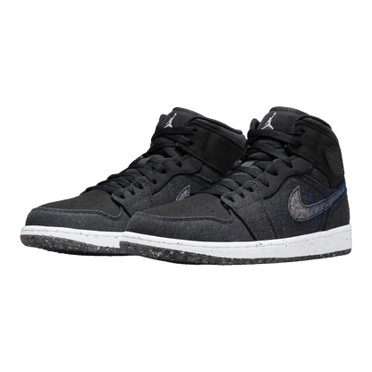Nike Air Jordan 1 Mid Crater Black Side