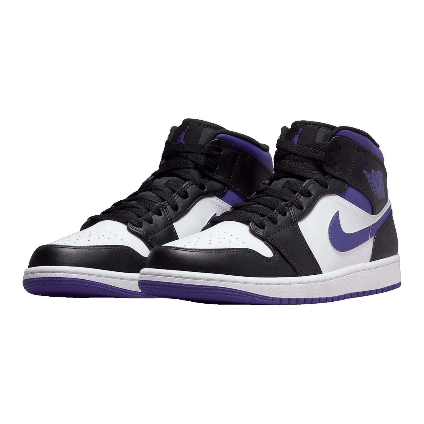 Nike Air Jordan 1 Mid Dark Iris (GS) Side