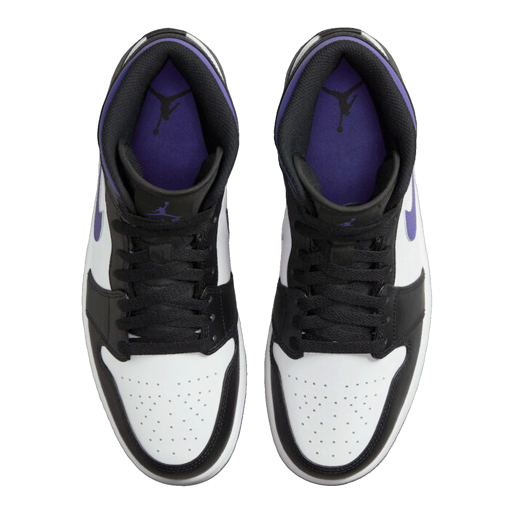 Nike Air Jordan 1 Mid Dark Iris Oben