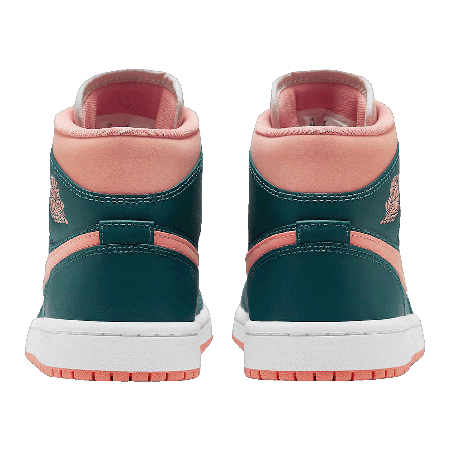 Nike Air Jordan 1 Mid Dark Teal Green (W) Back