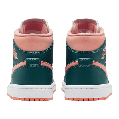 Nike Air Jordan 1 Mid Dark Teal Green (W) Back
