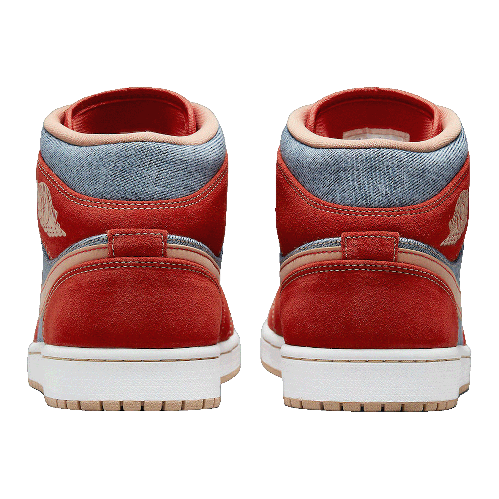 Nike Air Jordan 1 Mid Denim Sequin (GS)